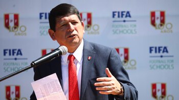 Agustín Lozano afirmó que el fútbol peruano tendrá cambios. (FPF)