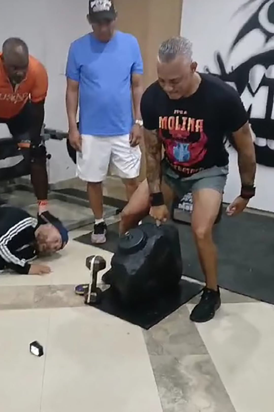 La marca de Molina superó por 6,40 kilos el registro previo del finlandés Juha Andersson (Guinness World Records)