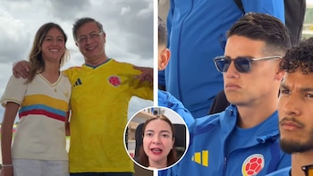Concejala de Bogotá criticó a James Rodríguez por gesto con Antonella, hija de Gustavo Petro, en la despedida de la selección Colombia: “Chillón en la cancha”