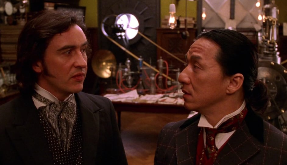 Jackie Chan, junto a Steve Coogan en
