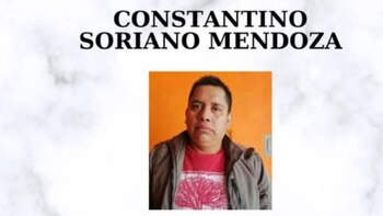 Asesinan a Constantino Soriano Mendoza,