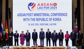 Borrell exhortó a la ASEAN a revisar sus relaciones con Rusia ante las consecuencias globales de la guerra en Ucrania (REUTERS/Chalinee Thirasupa)