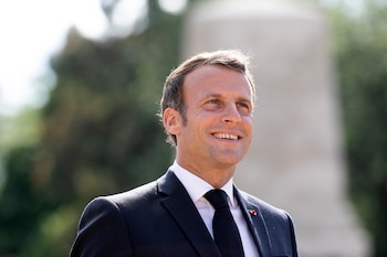 Emmanuel Macron, presidente de Francia