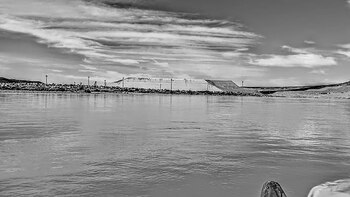 Otra imagen de las represas,