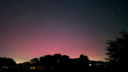 Por qué se vieron auroras boreales en España