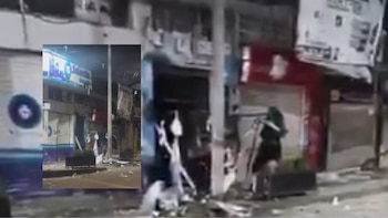 Así dejó la explosión algunos