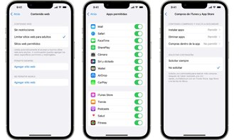 iPhone y iPad tienen opciones