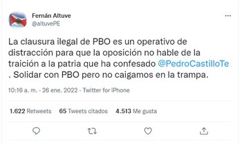 Twitter: se pronuncian por allanamiento