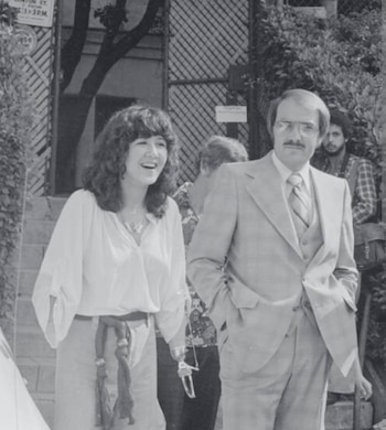 Mary Vincent con su marido