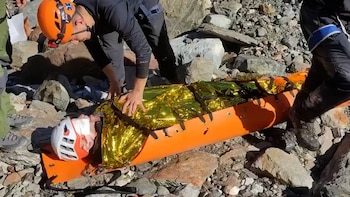 RESCATE TURISTA ISRAELÍ EN USHUAIA
