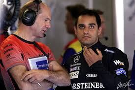 Cuando Montoya pasó a la escudería McLaren en 2005, tuvo un arranque dificil tratando de adaptarse al monoplaza hecho a la medida de Kimi Raikonnen - crédito This is Formula 1/Facebook