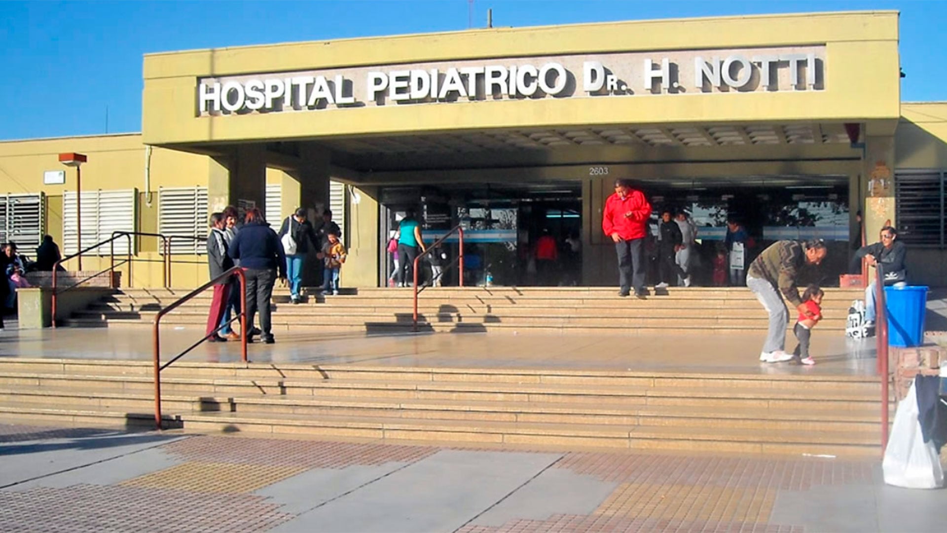 El adolescente de 13 años tuvo que ser trasladado al Hospital Notti.