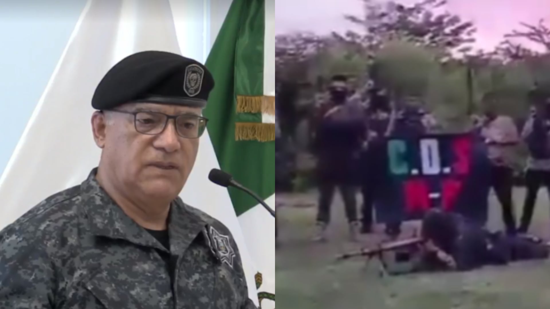 Secretario de Seguridad Pública de Zacatecas afirma que video del Cartel de Sinaloa tiene tintes políticos, no criminales