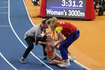 La atleta no se pronunció
