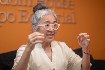 La escritora Cristina Rivera Garza