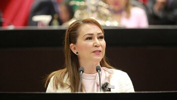 La diputada Gloria Núñez