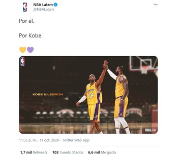 El homenaje de NBA Latinoamérica
