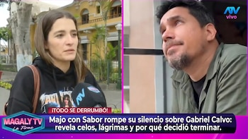 Majo con Sabor revela que la pasó mal en su exrelación con Gabriel Calvo: “Me alejé de amigos, él ya vivió todo y yo quiero casarme”