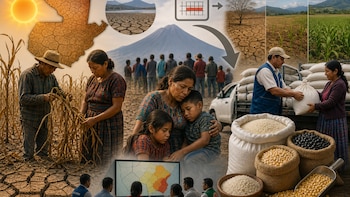 La sequía afecta los cultivos de 1.2 millones de familias en Guatemala tras 62 días sin lluvias