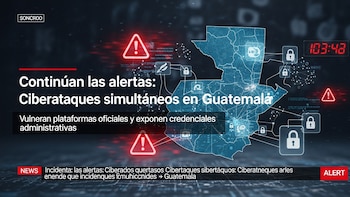 Continúan las alertas: Los ciberataques simultáneos vulneran plataformas oficiales y exponen credenciales administrativas en Guatemala