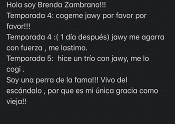 El primer mensaje de Mane