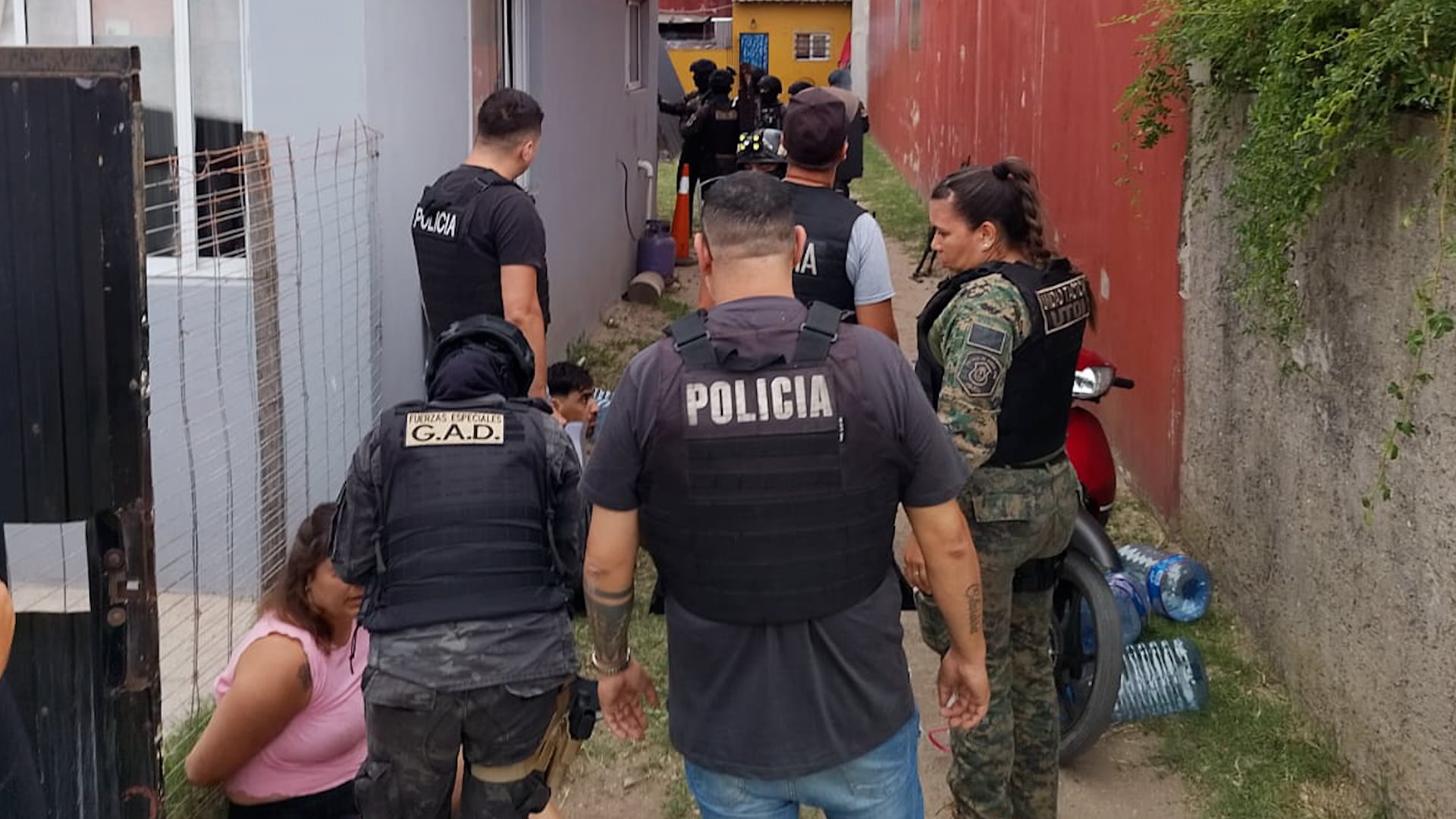 La banda cometía robos en la Costa