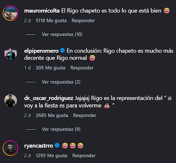 Los seguidores reaccionaron con risas
