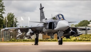 La compra en total fue de 17 aeronaves - crédito Saab / sitio web