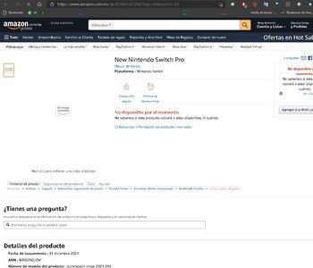 Nintendo Switch Pro (Foto: Amazon