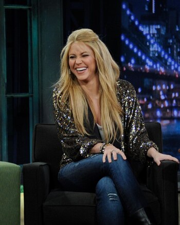 Shakira en Jimmy Fallon en