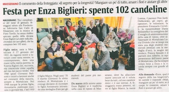 La crónica del festejo de cumpleaños de una residente que apagó 102 "candline" (velitas)