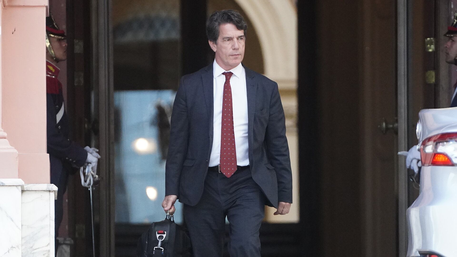 Nicolás Posse fue uno de los primeros funcionarios eyectados de la Casa Rosada (Foto: Franco Fafasuli)