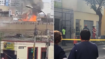 Incendio en Cercado de Lima