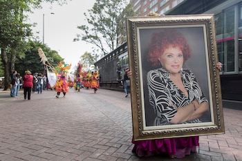 Bogotà, 19 de marzo de 2018.- Desfile del Festival Iberoamericano de teatro de Bogota.
Fotos: Augusto Starita / Ministerio de Cultura de la Nacion
