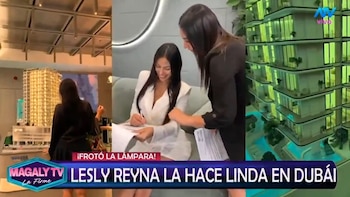 Lesly Reyna presume Lamborghinis, yates, joyas Cartier, compra depa de más de S/1 millón en Dubái y revela como: “Me está yendo súper bien”