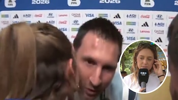 Sofi Martínez reveló el detrás de escena del gesto viral de Messi en la zona mixta: “Yo venía con la carga de la semana”