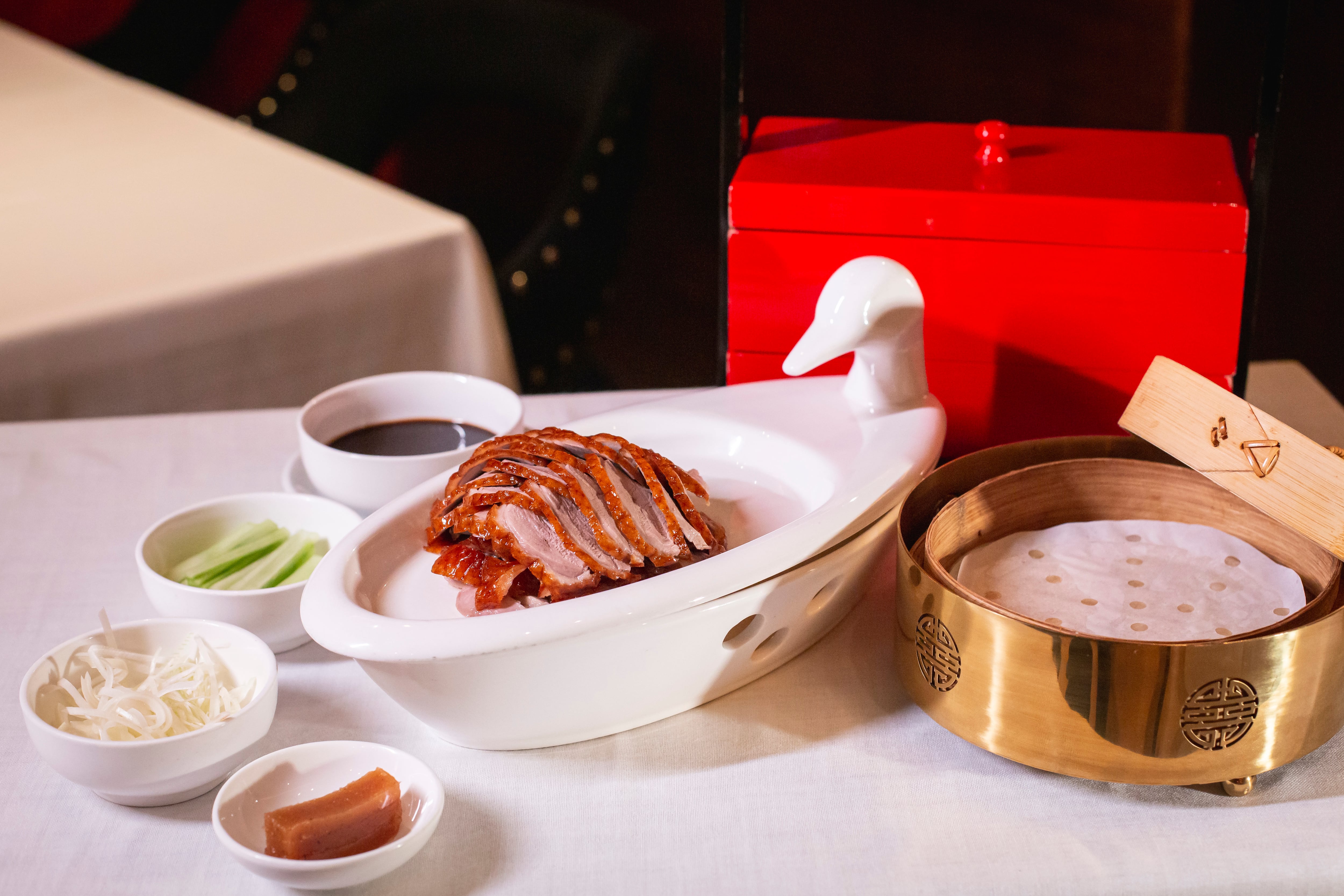 Pato Imperial Beijing en el restaurante China Crown (Cedida)