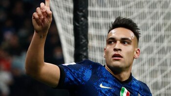 Con dos golazos de Lautaro Martínez, Inter vapuleó al Cagliari y trepó a la cima de la Serie A