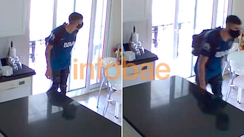 Escalofriante video: así entró a