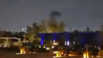 El régimen iraní bombardeó la