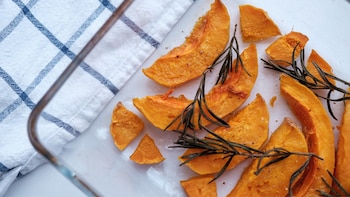 Receta de calabaza asada en