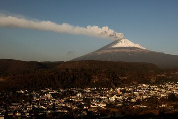 Imagen de archivo del volcán