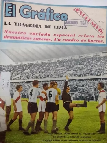 Árbitro del partido entre Perú