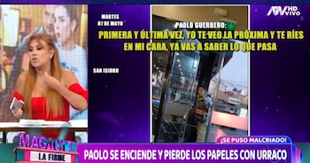 Paolo Guerrero explotó contra reportero