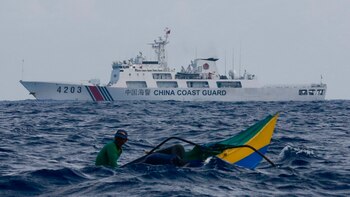 El mar de China Meridional,