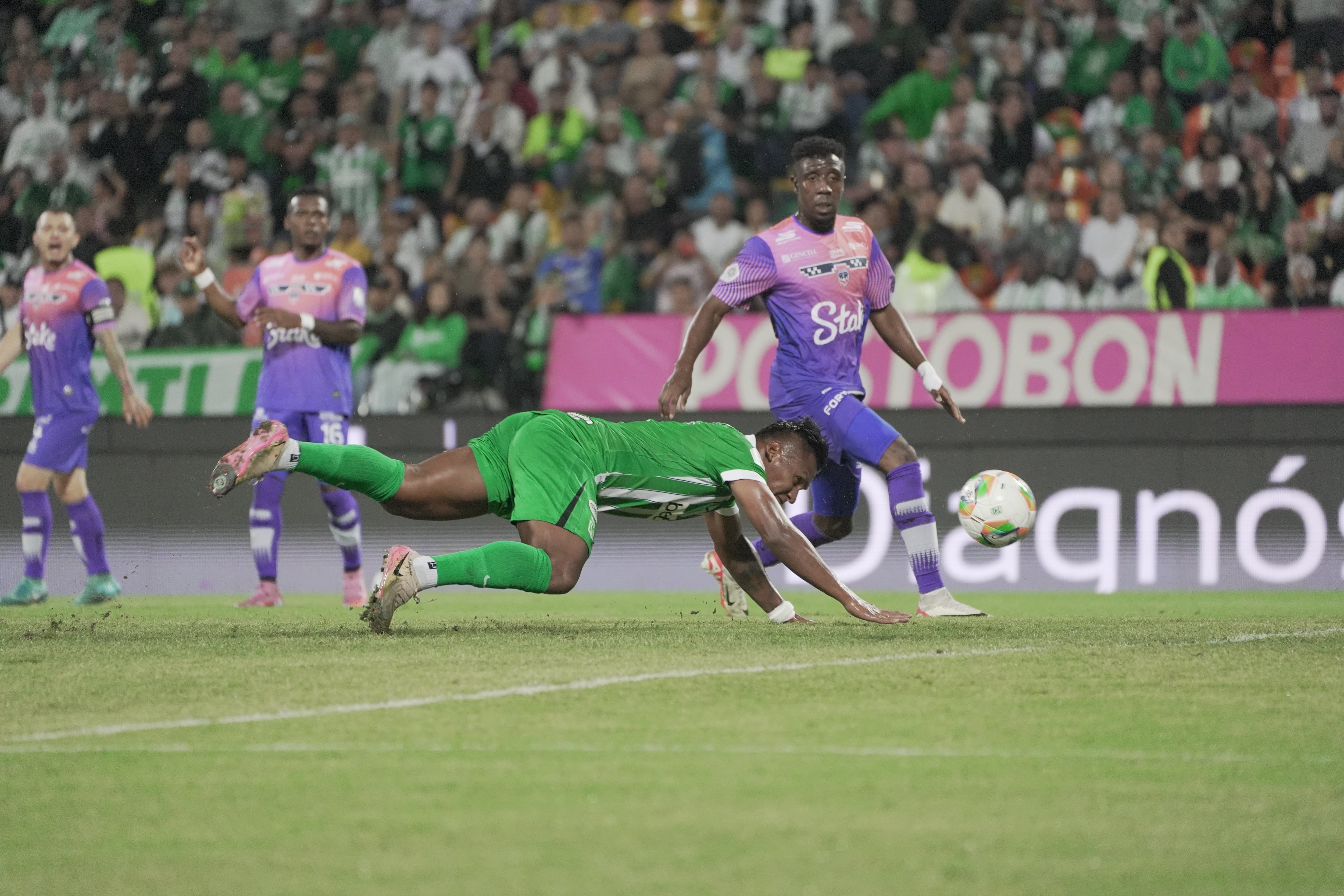 El verde aplastó a Fortaleza y se acomodó en el grupo de los 8 - crédito Jefatura de Prensa de Atlético Nacional