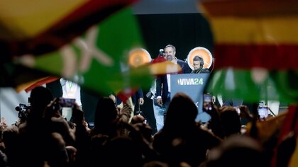 Vox calienta motores para las elecciones europeas rodeado de la ultraderecha internacional: gritos de “libertad” y abucheos a la izquierda en el Palacio Vistalegre
