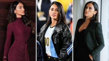 La evolución de los looks de Antonela Roccuzzo en la era de Messi con la Selección Argentina