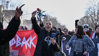 Las fotos de las protestas