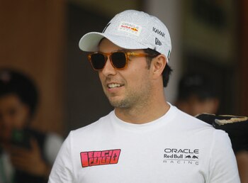 Checo Pérez acudió al concierto